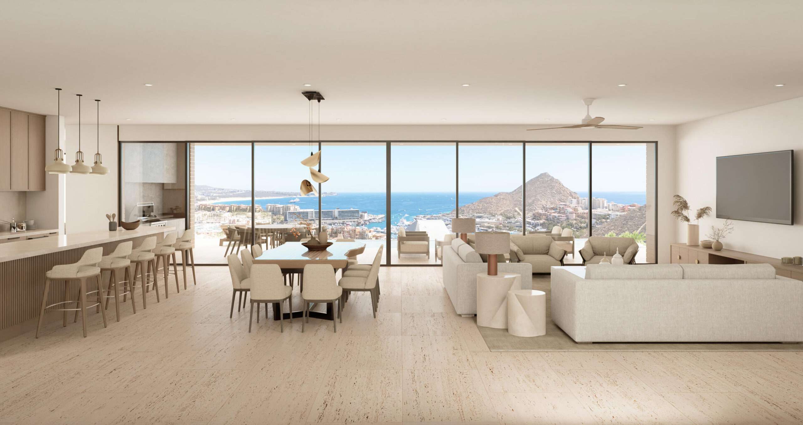 Cabo del Sol Park Hyatt BACK ON THE MARKET!Experience exceptional oceanfront living in the prestigious, double gated community of Puerta del Sol, nestled within the world renowned Cabo del Sol master planned community.This beautifully maintained, fully furnished villa offers approximately 4,500 square feet of living space with 4 spacious bedrooms and 4 full bathrooms. Showcasing timeless original finishes that have been meticulously cared for, the home combines classic elegance with spectacular panoramic for sale